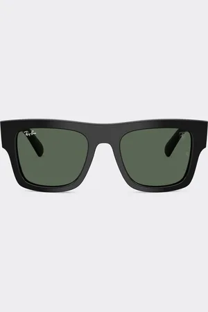 FERRARI Ray-Ban für Scuderia RB2217M aus schwarzem Acetat mit dunkelgrünen Gläsern