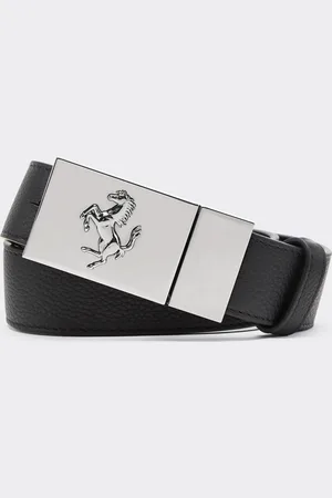 FERRARI Umkehrbarer Ledergürtel