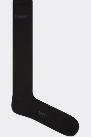 FERRARI Hohe Socken aus Leinen mit -Logo