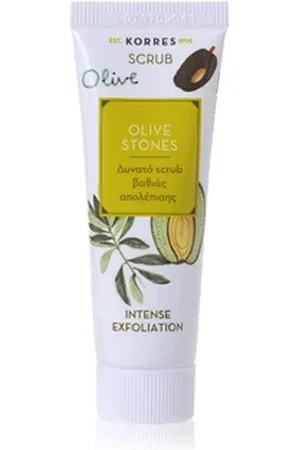Korres Beauty Shots Olive Stones Scrub Gesichtspeeling