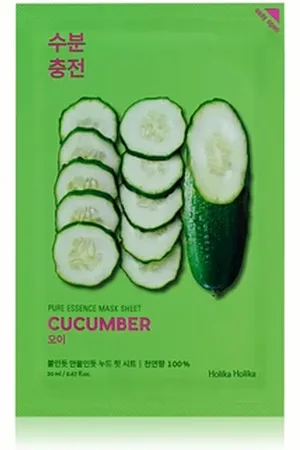 Holika Holika Pure Essence Mask Sheet - Cucumber Tuchmaske