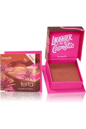 Benefit Terra Blush Mini in Terracotta mit Goldschimmer Rouge