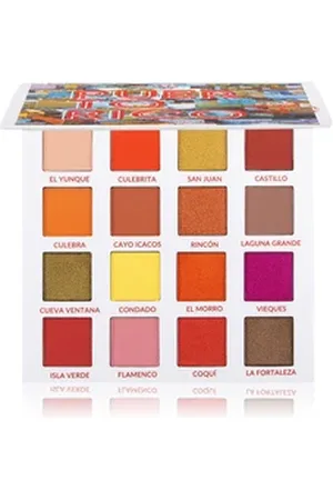 bh cosmetics 16 Color Shadow Palette Party in Puerto Rico Lidschatten Palette