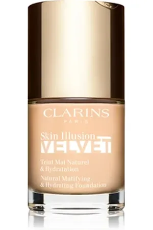 Clarins Skin Illusion Velvet Natural Matifying & Hydrating Foundation Flüssige Foundation