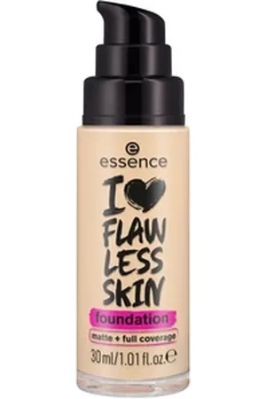 Essence I LOVE FLAWLESS SKIN matt + full coverage Flüssige Foundation