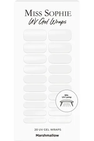 MISS SOPHIE UV Gel Wraps Marshmallow Nagelfolie