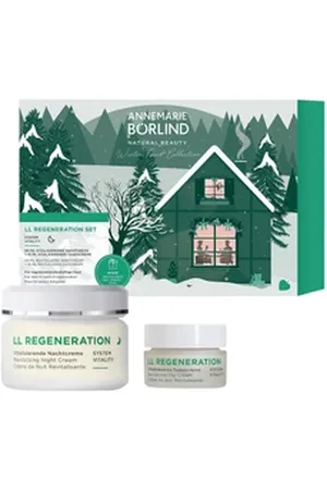 ANNEMARIE BÖRLIND LL REGENERATION NACHTPFLEGE-SET Winter Forest Collection Gesichtscreme