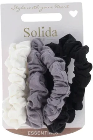 SOLIDA Scrunchies aus Jersey Haargummi