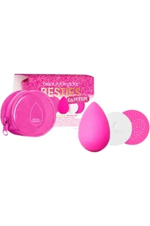beautyblender Glitter Besties Blend & Cleanse 4-Piece Starter Set Pinselset
