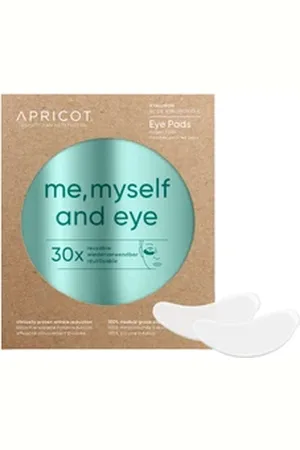 Apricot Silicone Pads Reusable eye pads with hyaluron Augenpads