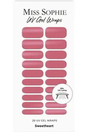 MISS SOPHIE UV Gel Wraps Sweetheart Nagelfolie