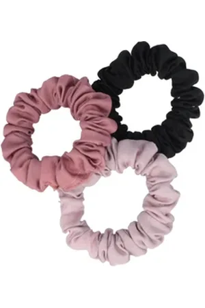 Parsa Beauty Satin-Scrunchie 3-tlg. Haargummi