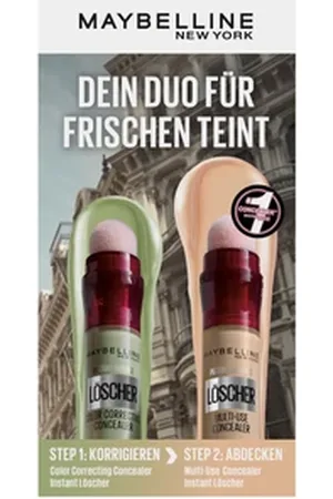 Maybelline Instant Anti-Age Löscher Doppelpack 01 Light + Grün Concealer