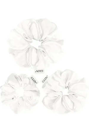 GLOV Scrunchies 3 Pack S/M/L - Beige Haargummi