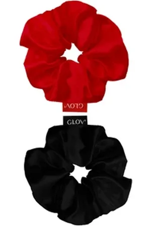 GLOV Scrunchies 2 Pack M - Red/Black Haargummi