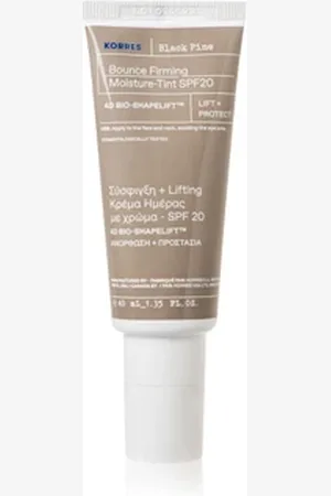 Korres Black Pine 4D BioShapeLift™ Straffende Feuchtigkeitscreme, getönt SPF20 Getönte Gesichtscreme