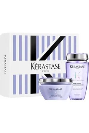 Kerastase Blond Absolu Intense Spring Set - Bain Lumière & Masque Ultra-Violet Haarpflegeset