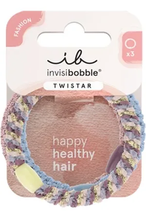 invisibobble TWISTAR Lavender Braids 3pc Haargummi