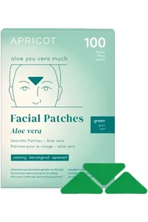 Apricot Facial Patches Aloe Vera "aloe you vera much" Gesichtsmaske