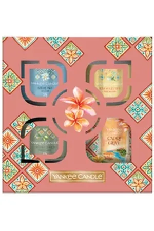 Yankee Candle Gift Set 1 Small Tumbler and 3 Filled Votive Kerzenset