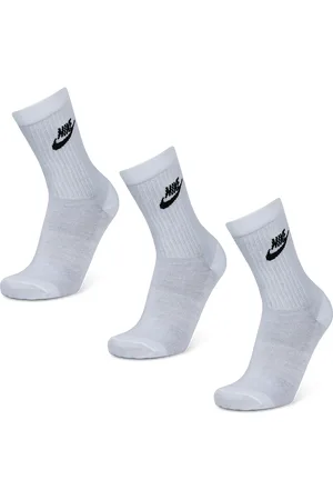 Nike Everyday Essential Crew 3 Pack Unisex Socken - Weiß - Größe: 38 - 42 - Foot Locker