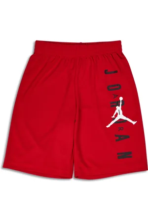 Jordan Vert Basketball Unisex Kurze Hosen - Rot - Größe: 147 - 158 CM - Foot Locker