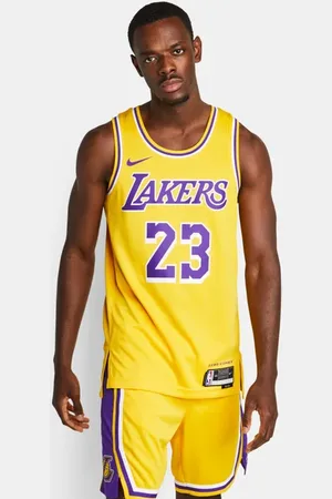 Nike NBA Herren Trikots/Replikate - Gelb - Größe: S - Foot Locker