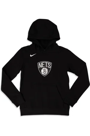 Nike NBA Unisex Kapuzenpullover - Schwarz - Größe: 158 - 170 CM - Baumwoll-Fleece - Foot Locker