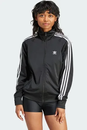 adidas Firebird Damen Trainingsoberteile - Schwarz - Größe: 34/XS - Foot Locker