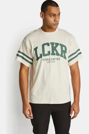 Lckr Retro Herren T-Shirts - Weiß - Größe: XS - Foot Locker