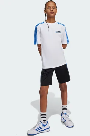 adidas Adibreak Unisex T-Shirts - Weiß - Größe: 129 - 134 CM - Foot Locker