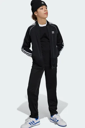 adidas Superstar Unisex Trainingsoberteile - Schwarz - Größe: 123 - 129 CM - Foot Locker