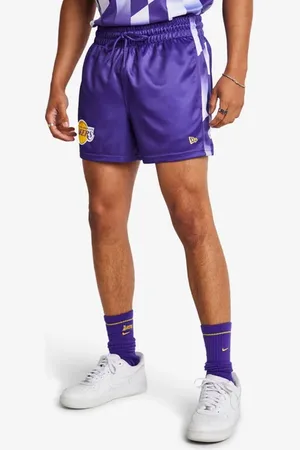 New Era NBA Herren Kurze Hosen - Lila - Größe: XS - Foot Locker