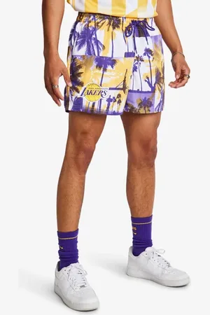 New Era NBA Herren Kurze Hosen - Lila - Größe: XS - Foot Locker