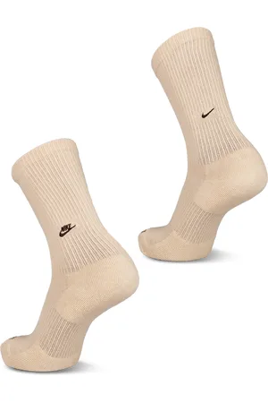 Nike Crew 2 Pack Unisex Socken - Braun - Größe: 46 - 50 - Foot Locker