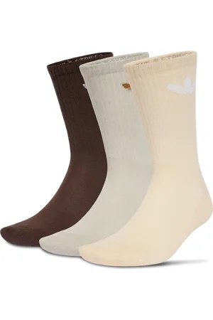 adidas Crew 6 Pack Unisex Socken - Braun - Größe: 37-39 - Foot Locker
