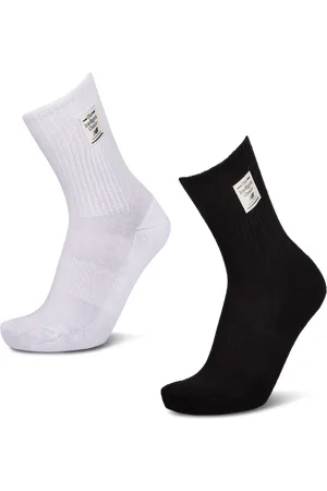 New Balance Crew 2 Pack Unisex Socken - Weiß - Größe: 35-38 - Baumwolle - Foot Locker