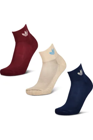 adidas Ankle 3 Pack Unisex Socken - Kastanienbraun - Größe: 34-36 - Baumwolle - Foot Locker