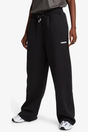 Peach Fit Essential Damen Hosen - Schwarz - Größe: M - Baumwoll-Fleece - Foot Locker