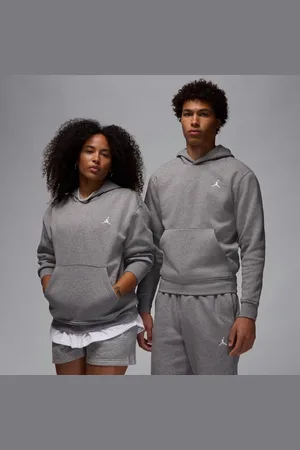 Jordan Brooklyn Herren Kapuzenpullover - Grau - Größe: XS - Foot Locker