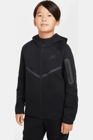 Nike Tech Fleece Unisex Kapuzenpullover - Schwarz - Größe: 122 - 128 CM - Foot Locker