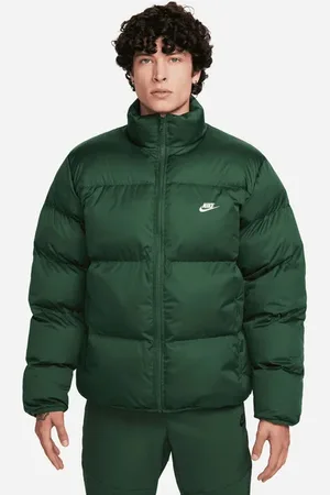 Nike Club Puffer Herren Jacken - Grün - Größe: XL - Baumwoll-Jersey - Foot Locker