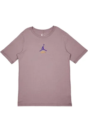 Jordan Flight Unisex T-Shirts - Lila - Größe: 137 - 147 CM - Baumwoll-Jersey - Foot Locker