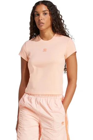 adidas Adicolor Essentials Damen T-Shirts - Rosa - Größe: 34/XS - Foot Locker