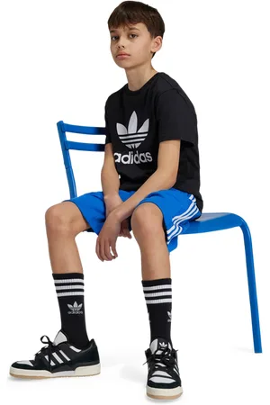 adidas Trefoil Unisex T-Shirts - Schwarz - Größe: 135 - 140 CM - Foot Locker