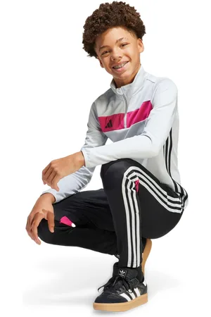 adidas Tiro 25 Essentials Unisex Hosen - Schwarz - Größe: 111 - 116 CM - Poly Mesh - Foot Locker