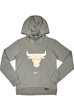 Nike NBA Unisex Kapuzenpullover - Grau - Größe: 128 - 137 CM - Baumwoll-Fleece - Foot Locker