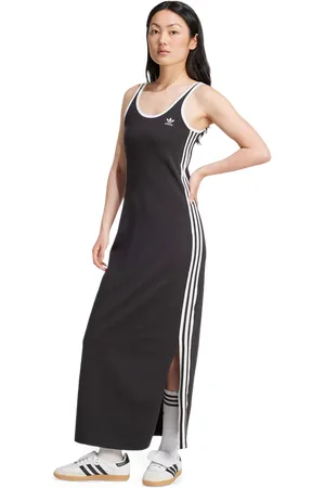 adidas 3s Tank Damen Kleider - Schwarz - Größe: 34/XS - Baumwoll-Jersey - Foot Locker