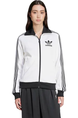 adidas Beckenbauer Damen Trainingsoberteile - Weiß - Größe: 34 - Foot Locker