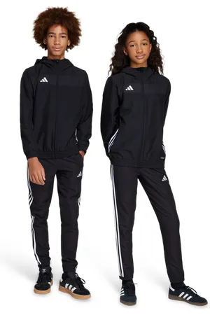 adidas Tiro 25 Essentials Unisex Hosen - Schwarz - Größe: 111 - 116 CM - Poly Mesh - Foot Locker
